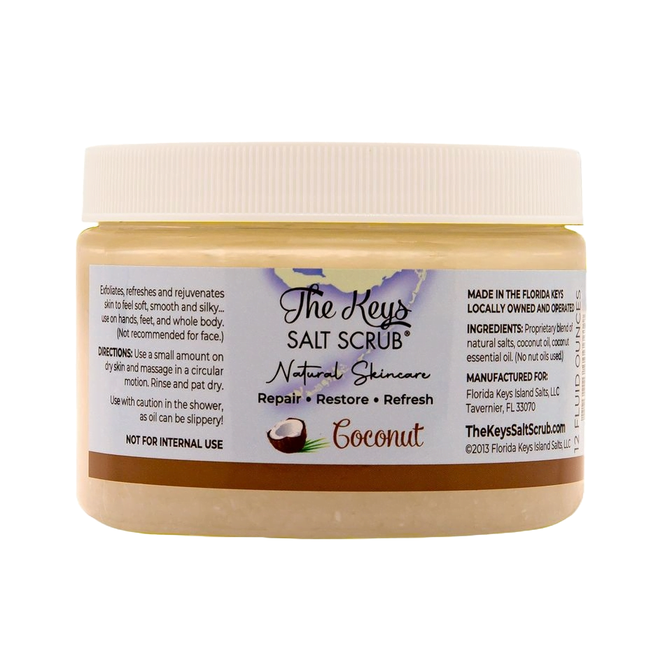 Classic Coconut Salt Scrub - 12oz