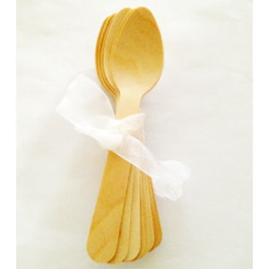 Wooden Salt Scrub Spoons