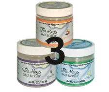 Salt Scrub 3-pack (3.4oz Travel Size)
