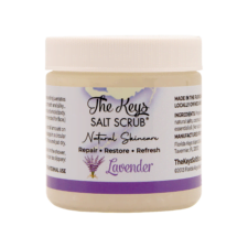 Lavender Salt Scrub - 3.4oz Travel Size